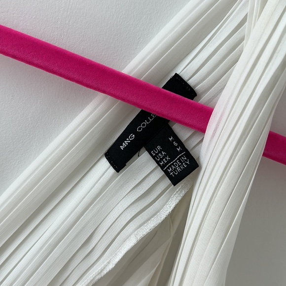 Mango MNG | Dress | color IVORY | size M | USA 6 - Picture 3 of 4